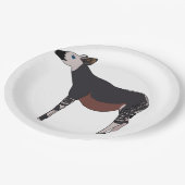 オカピ動物 ペーパープレート (アングル)