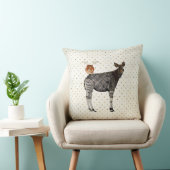 オカピ及び羽の枕 クッション (椅子)