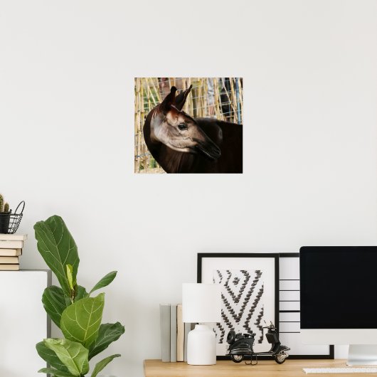 オカピ ポスター (ホームオフィス)