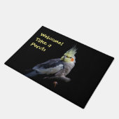 オカメインコのドアマット ドアマット (アングル)