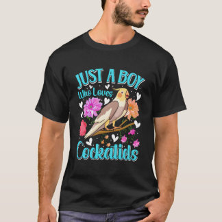 オカメインコを愛する人 オカメインコ Tシャツ
