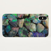 オカラフルパールフェイク宝石 Case-Mate iPhoneケース (裏面(横))