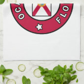 オカラフロリダ キッチンタオル (折り畳み)