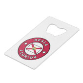 オカラフロリダ クレジットカード栓抜き (正面アングル)