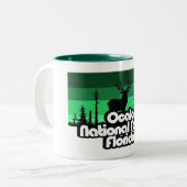 オカラ国立森林フロリダ ツートーンマグカップ (正面左)