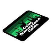 オカラ国立森林フロリダ マグネット (左側)