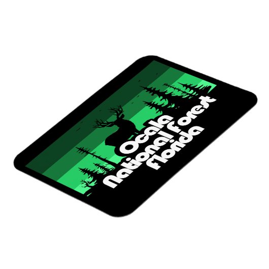 オカラ国立森林フロリダ マグネット (左側)