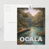 オカラ国立森林 フロリダ州の旅 ポストカード (正面/裏面)