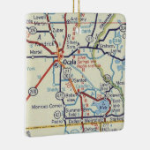 オカラFLヴィンテージマップ セラミックオーナメント (右)