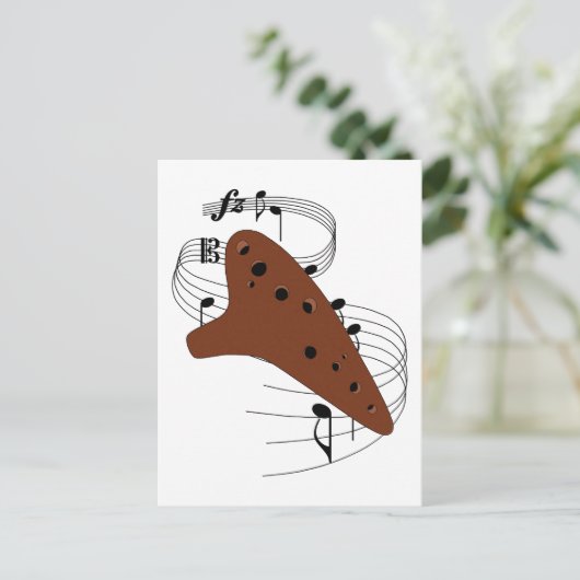 オカリナ ポストカード (スタンド正面)