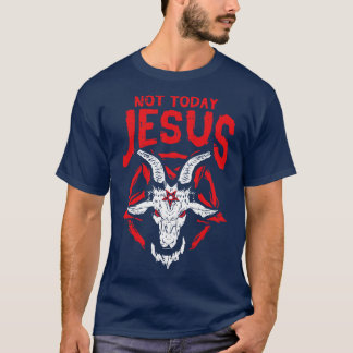 オカルトとサタンのペンタグラムBaphometヤギSatan S Tシャツ