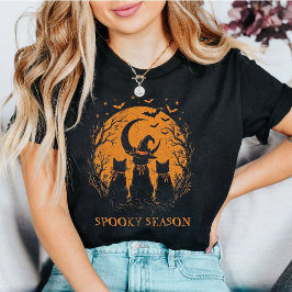 オカルトな猫のヴィンテージTシャツ Tシャツ