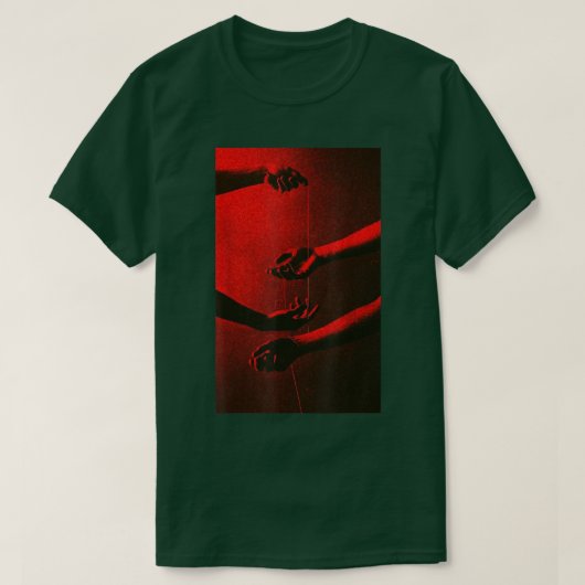 オカルトのゴシック様式のダークサタン非神聖な魔術師 Tシャツ (デザイン正面)