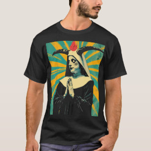 オカルトのゴシック様式のダークサタン非神聖な魔術師 Tシャツ