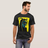 オカルトのゴシック様式のダークサタン非神聖な魔術師 Tシャツ (正面フル)