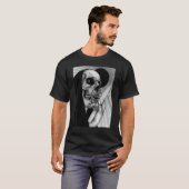 オカルトのゴシック様式のダークサタン非神聖な魔術師 Tシャツ (正面フル)