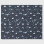 オカルトのゴシック様式の謎の目 ラッピングペーパー (フラット)