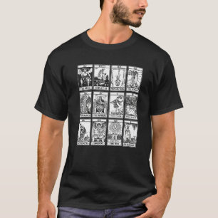 オカルトサタニズムタロットゴシックヴィンテージデッキタロット Tシャツ