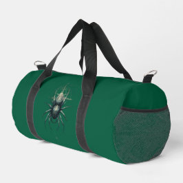オカルトスパイダーミスティックジオメトリー ダークアート ダッフルバッグ
