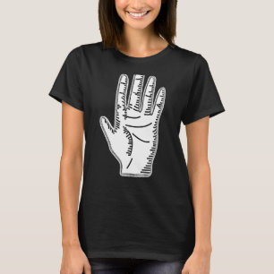 オカルトハンドダークアートグランジゴシックゴシック様式の美学 Tシャツ