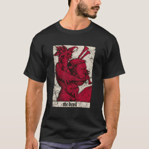 オカルトバプテスト悪魔の中世サタンのアンティクリス Tシャツ