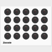 オカルトフィギュア ダークアート ラウンドシール (シート)