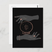 オカルトフォーチュンテラーウィッカゴシックウィッチクラフト ポストカード (正面/裏面)