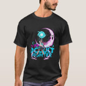 オカルト戦士アニメの霊 Tシャツ (正面)