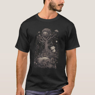 オカルト暗黒美術グランジゴシックオカルトゴシック Tシャツ