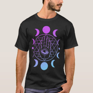 オカルト美服ソフトゴシック月相Pa Tシャツ