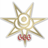 オカルト記号 シール (正面)