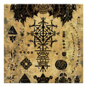 オカルト記号 ポスター (正面)