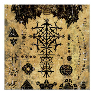 オカルト記号 ポスター