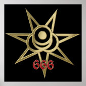 オカルト記号 ポスター (正面)