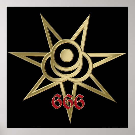 オカルト記号 ポスター (正面)