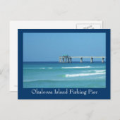オカロサアイランド魚釣りピア ポストカード (正面/裏面)