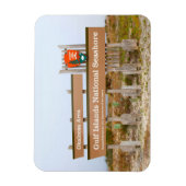 オカロサ地域,ガルフ諸島国立海岸, FL マグネット (縦)