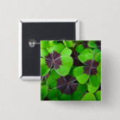 オカ葉リスズ – 赤と緑 缶バッジ (正面&裏面)