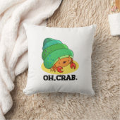 オガニカニおもしろいフレーズプン クッション (ブランケット)