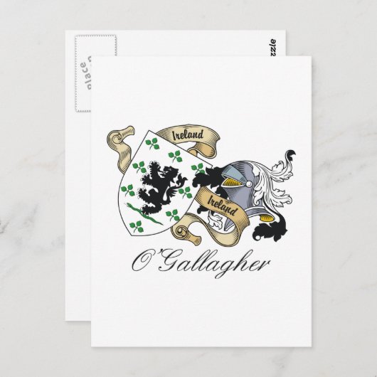 オガラガー家紋 ポストカード (正面/裏面)