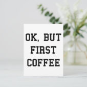 オキだがファーストコーヒー ポストカード (スタンド正面)