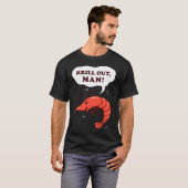 オキアミアウトマン Tシャツ (正面フル)