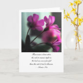 オキザリス カード (黄色い花)