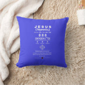 オキシジェン888 イエスの名 クッション (ブランケット)