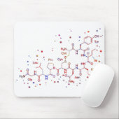 オキシトシンの分子、愛の分子 マウスパッド (マウス)
