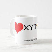 オキシトシンマグラブ コーヒーマグカップ (正面左)