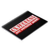 オキシモロンは非常におもしろい良い英語 ノートブック (左側)