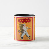 オキソヴィンテージの私のナイトキャップ広告 マグカップ (中央)