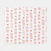 オキソ フリースブランケット (正面(横))