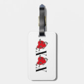 オキソ ラゲッジタグ (裏面縦)